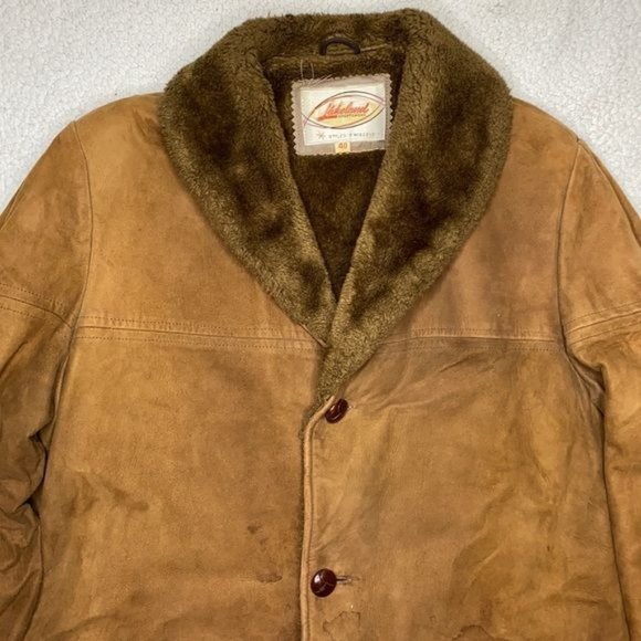 Vintage Lakeland Sportswear Suede Leather Jacket: Size 40 - Picture 3 of 11